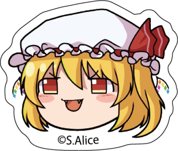 画像1: 「東方Project」  アクリルピンバッジ　(フランドール・スカーレット) (1)